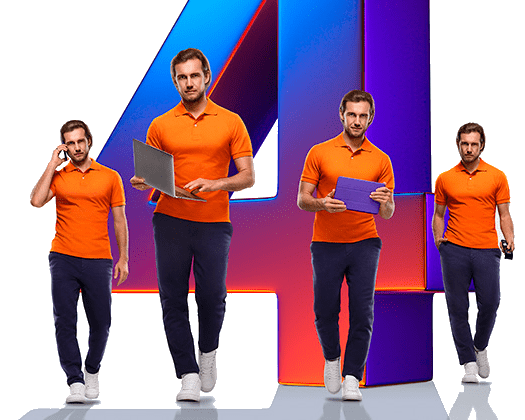 Великолепная четверка Ростелеком в&nbsp;посёлок Бакшеево (Московская область)